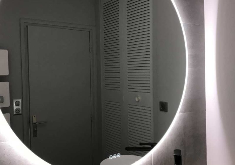 Décoration avec miroir design